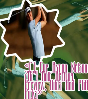 Byron nelson betting odds