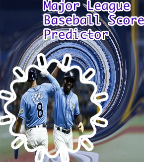 Score predictions mlb
