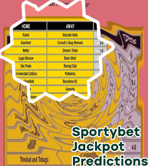 Sportytrader correct score prediction