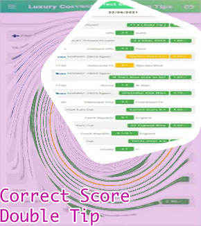 Tomorrow correct score tips