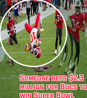 Vegas odds on bucs winning super bowl
